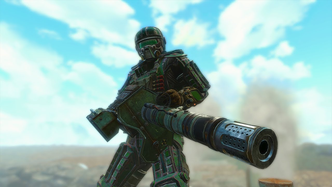 Tumbajamba's Heavy Shotgun Demonstration (Fallout 4 Mods)