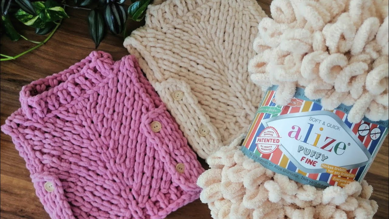 ALİZE PUFFY YELEK & SÜVETER #ALİZE #ALİZEPUFFY #ALİZEPUFFYFİNE #PUFFYBATTANİYE
