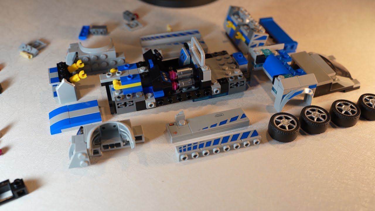 (ASMR X Lego Build)  Lego Speed Champions build Nissan Skyline GT-R (R34)