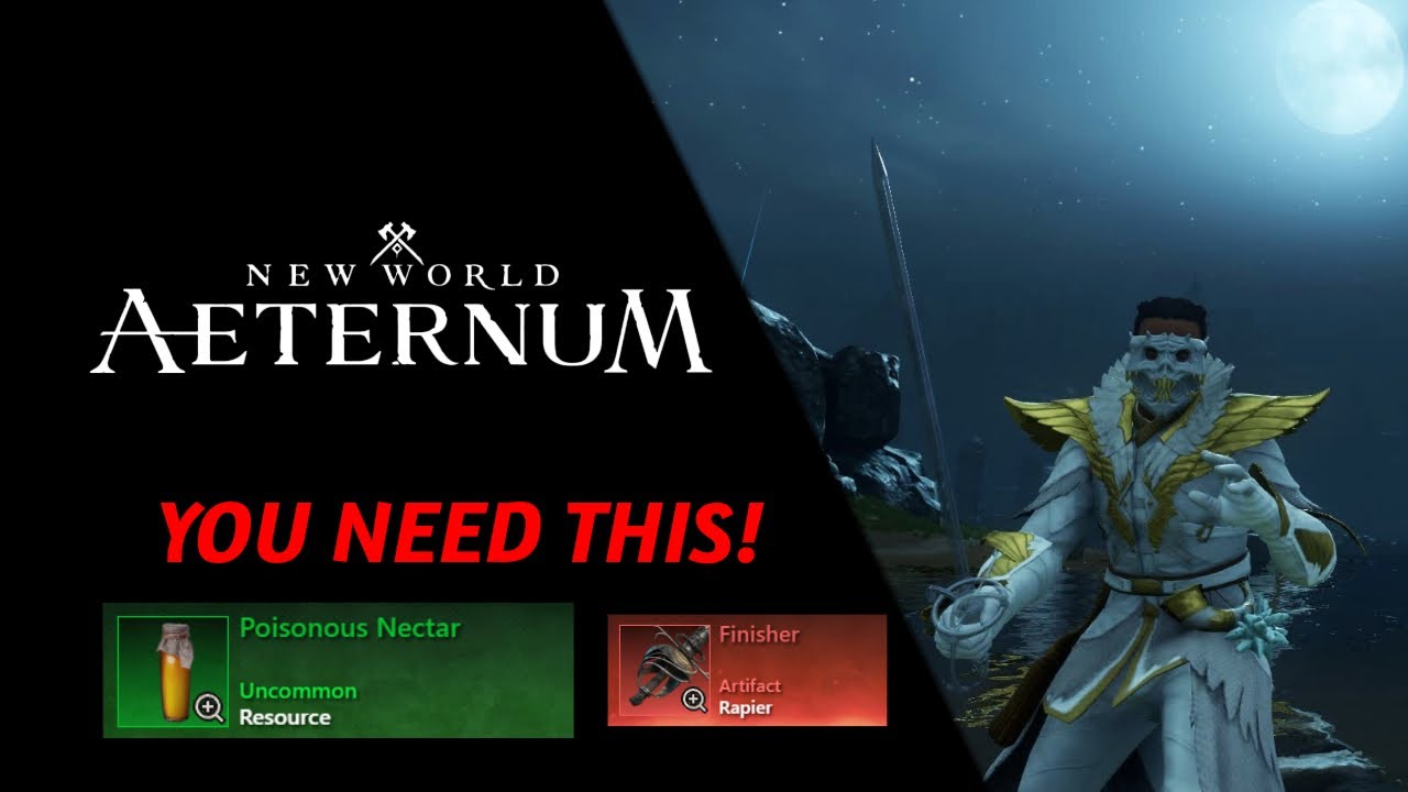 🩸Blood Rapier ONE SHOT Build | You NEED this perk for Bleed Rapier | New World Aeternum
