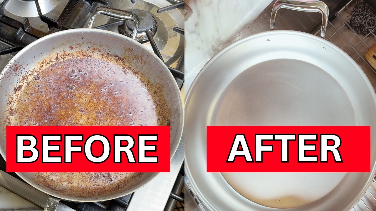 TWO ITEMS to Clean Stainless Steel Cookware