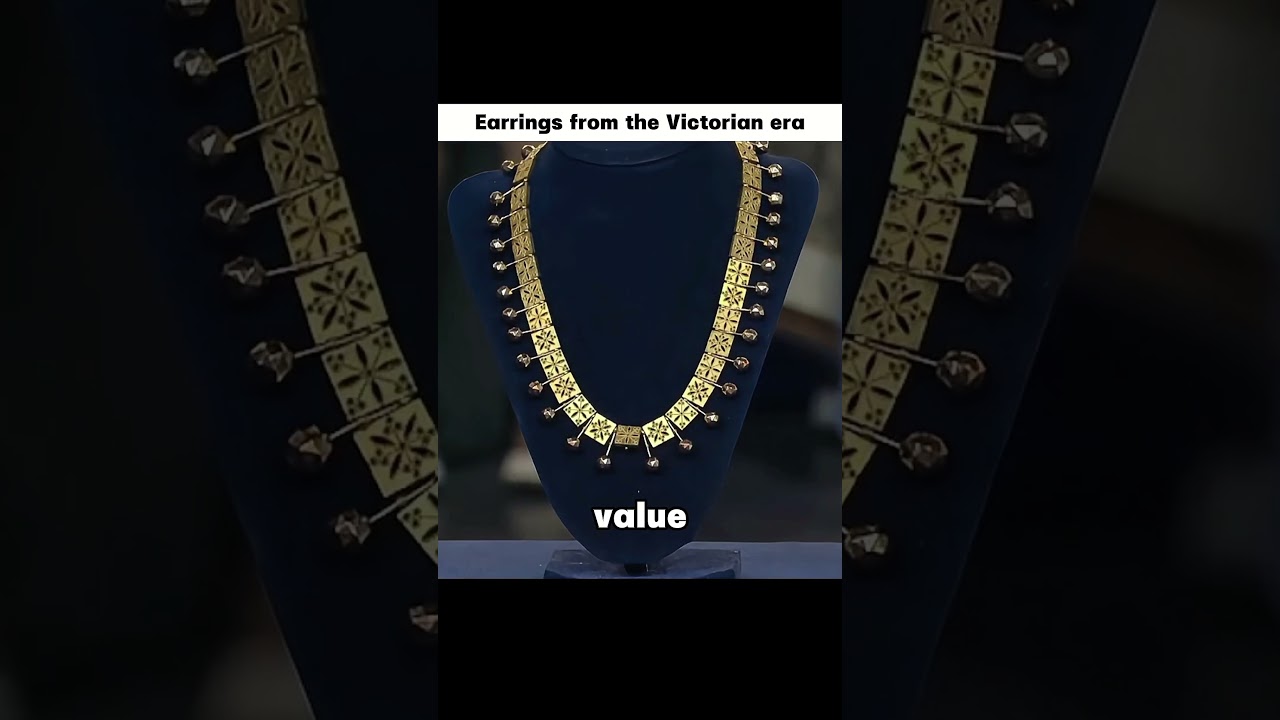 Earrings from the Victorian era#antique #jewelry #collection #collector #pawnshop