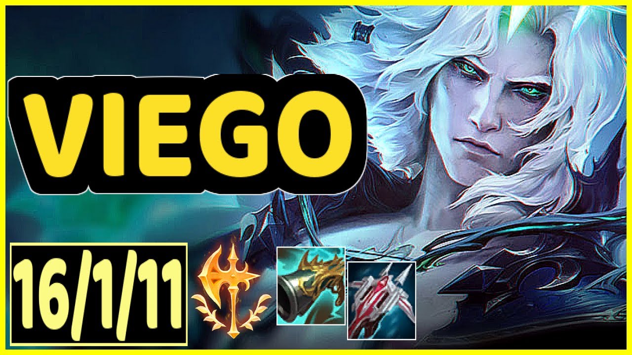 VIEGO VS EKKO - 16/1/11 KDA JUNGLE GAMEPLAY