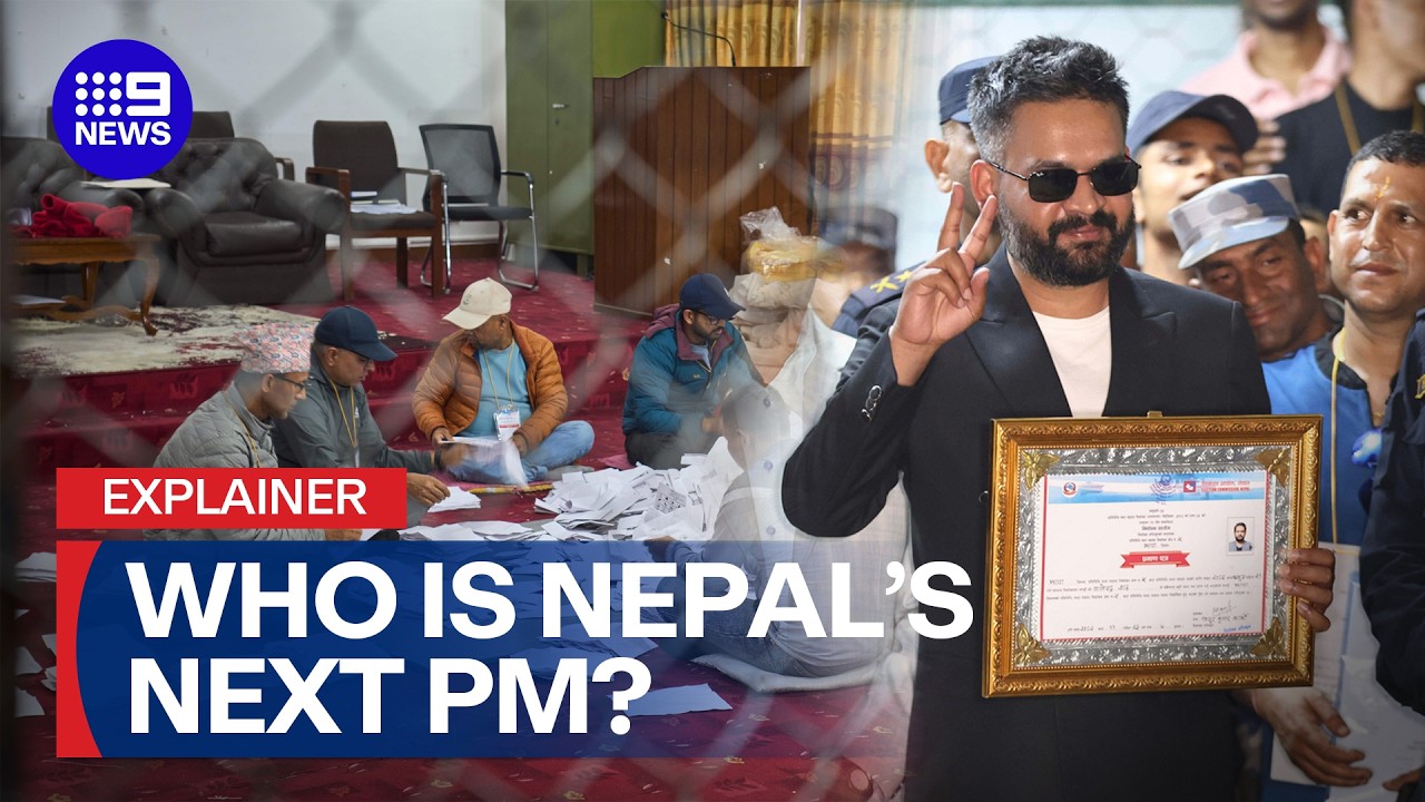 From Rapper to Prime Minister? Balendra Shah shakes up Nepal politics | 9 News Australia