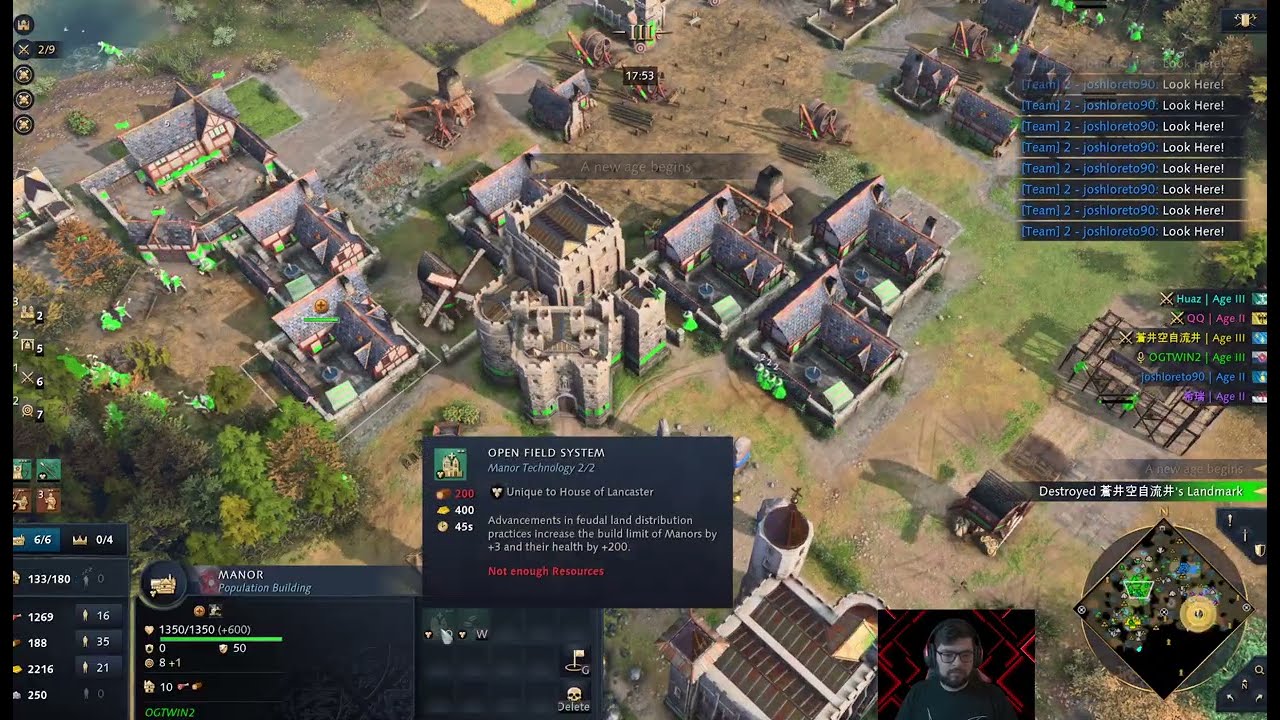 AOE4, Dominating as House of Lancaster