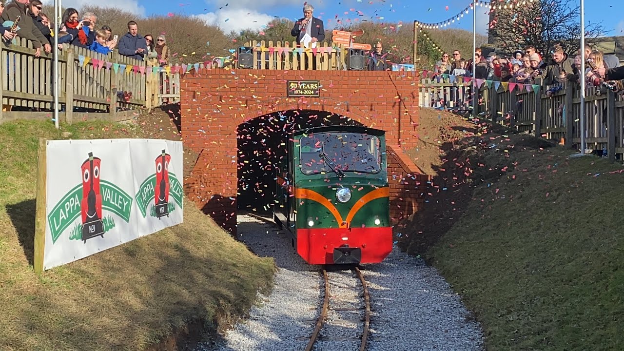 Lappa valley new train full ceremony video