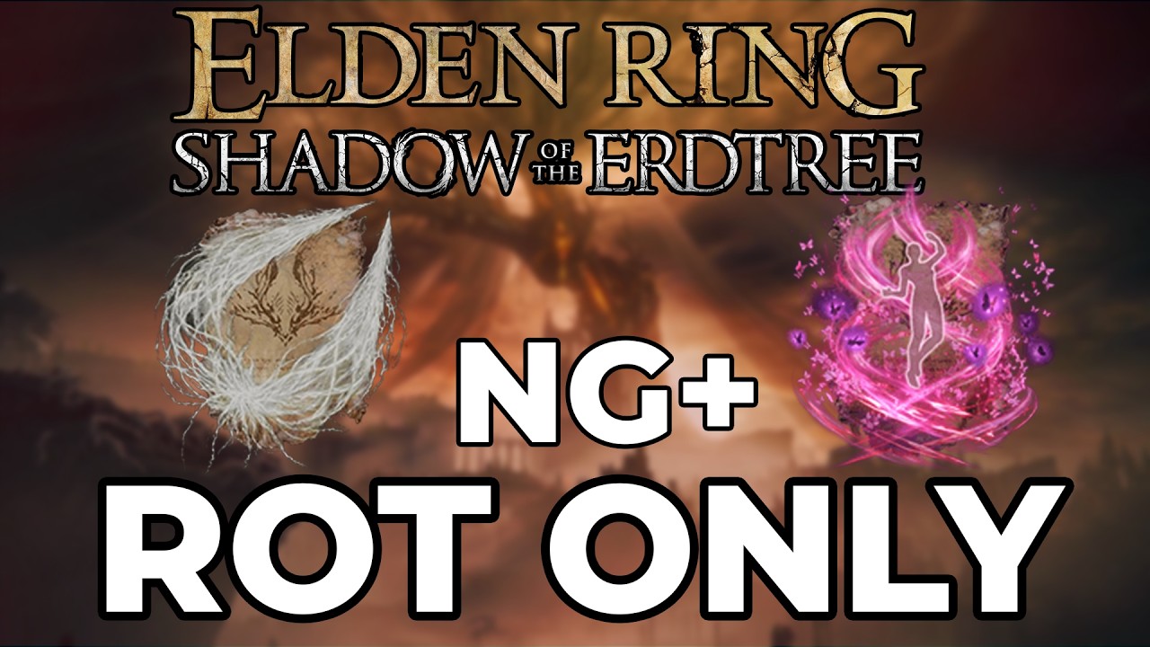 Elden Ring: Shadow of the Erdtree NG+ SERVANT OF ROT SPELLS ONLY (no commentary)