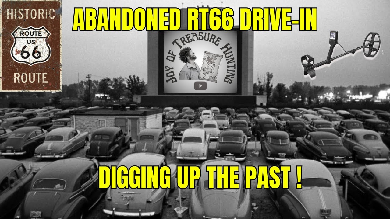 Uncovering the past at the lost drive-in theatre on route 66 (older stuff)