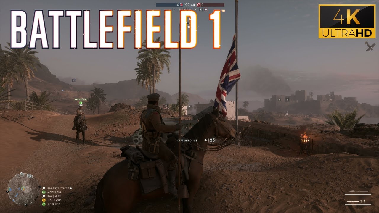 Battlefield 1: Conquest Gameplay | No Commentary [4K]