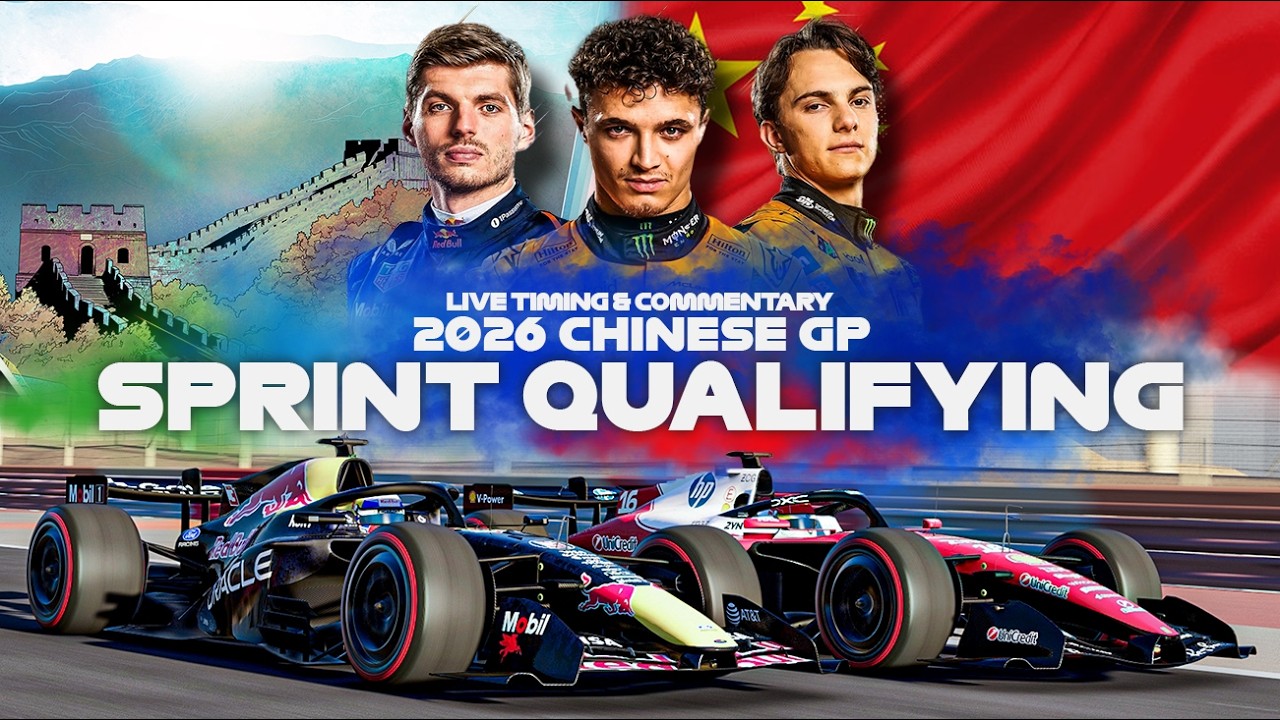 LIVE | F1 - 2026 Chinese GP | Sprint Qualifying | Timing & Commentary | Simulation Footage