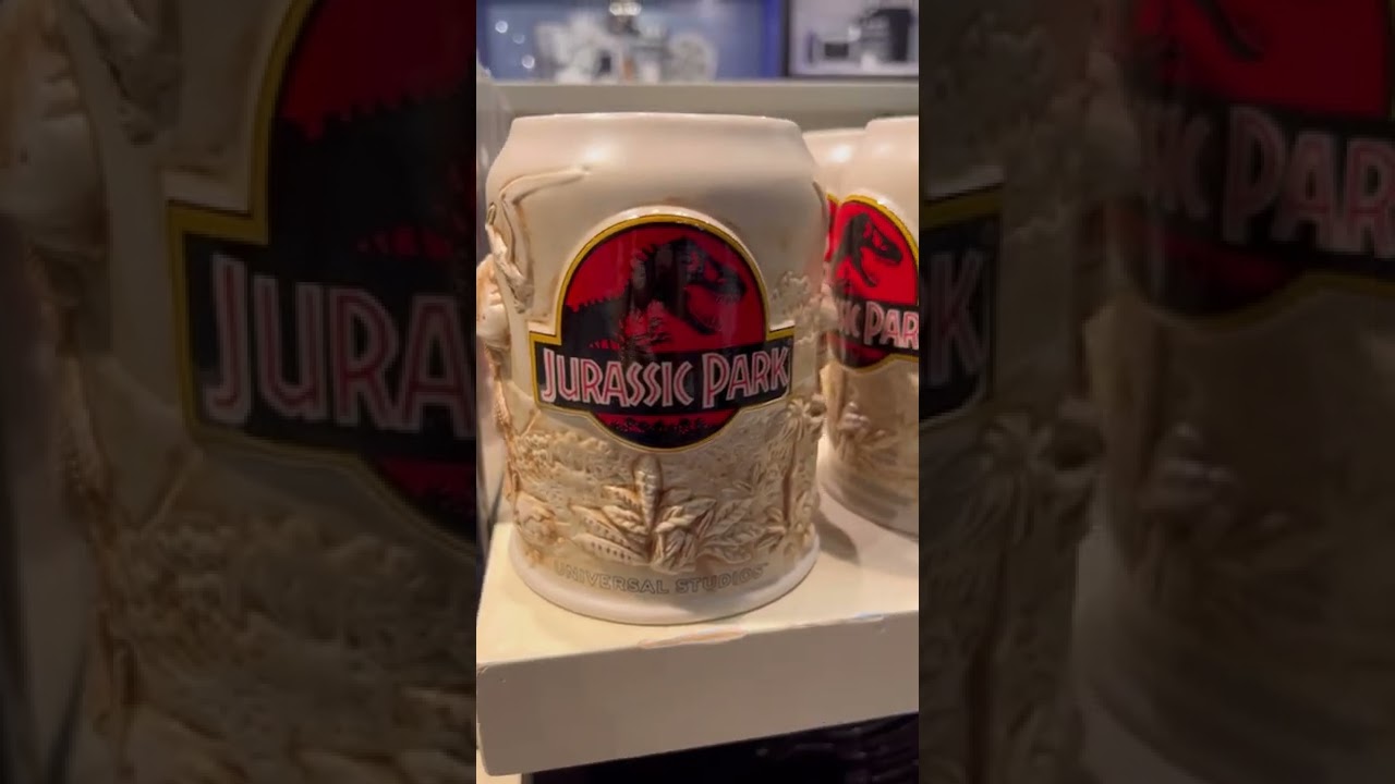Jurassic Park World Universal Studios Orlando Resort Merch from gift shop at MCO Airport #jurassic
