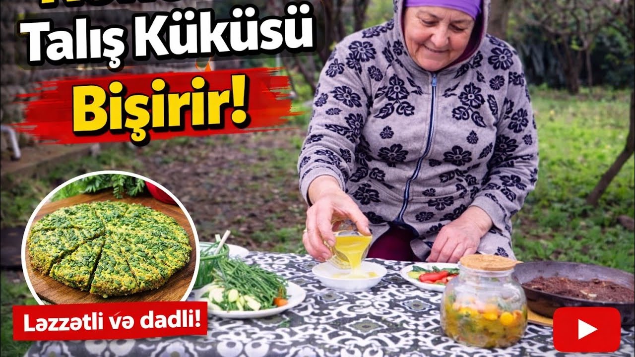 Əsl Talış küküsü | Kənd üsulu ilə Jamila nənə bişirir