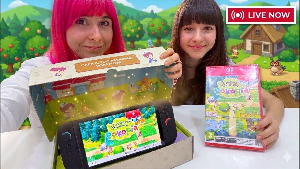 Pokémon Pokopia: Unboxing & Play Live
