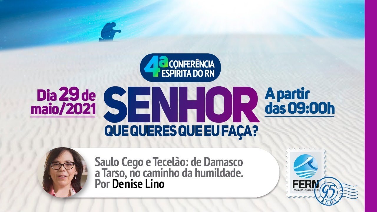 2) DENISE LINO -  Saulo cego e tecelão: de Damasco a Tarso, no caminho da humanidade - [4ªCEERN]