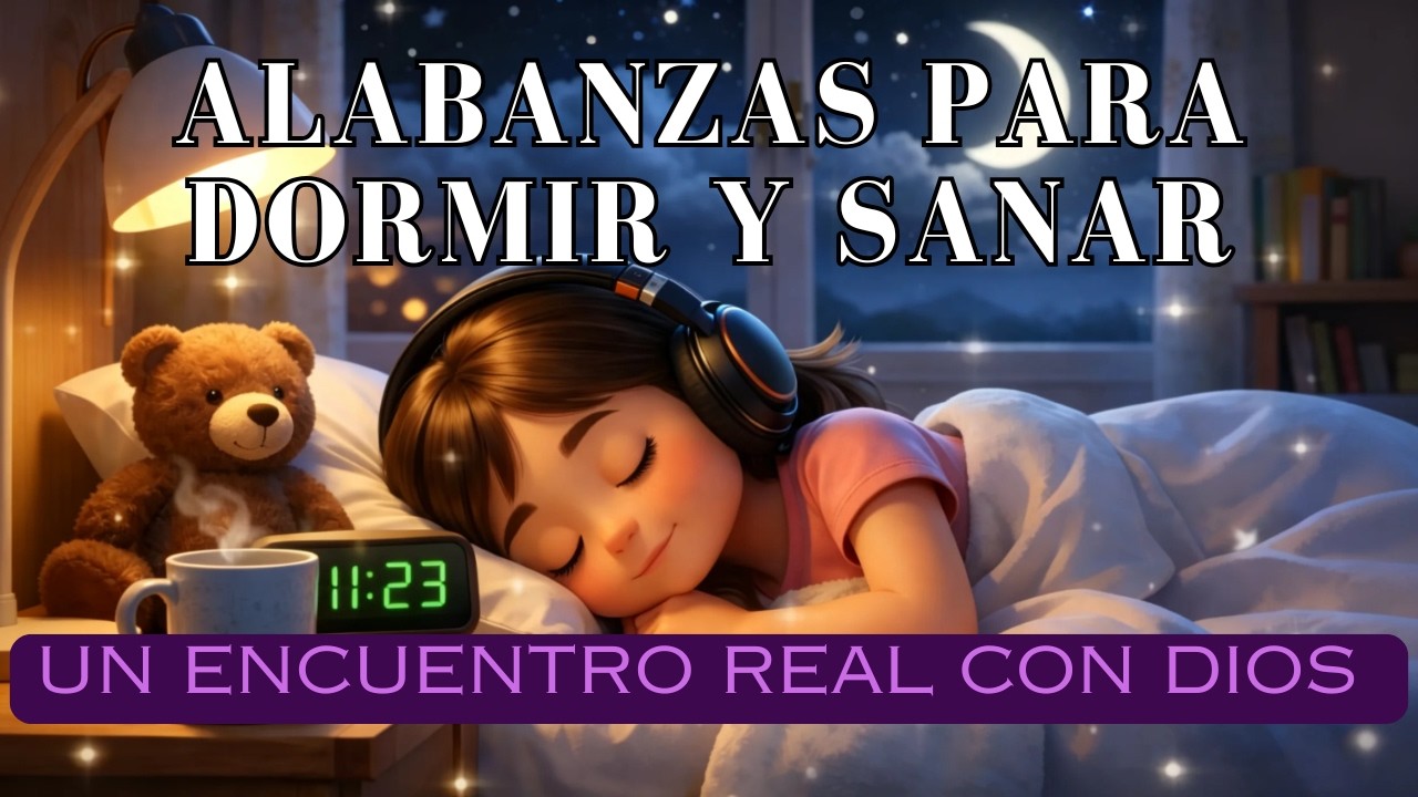 🕊️ ALABANZAS PARA DORMIR Y SANAR | Descansa en la Paz de Dios 🙏