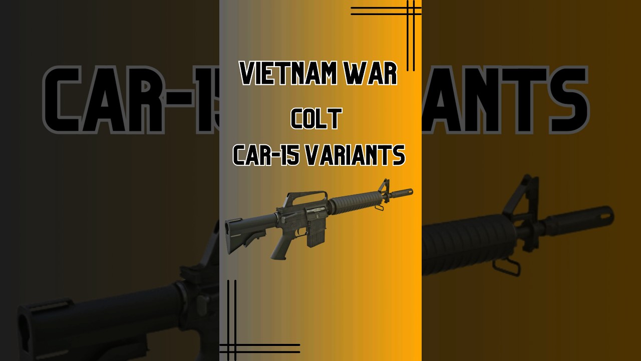 A small guide to the Vietnam War era Colt Commando Variants #M16 #M16_Carbine #Vietnam_War #Carbine
