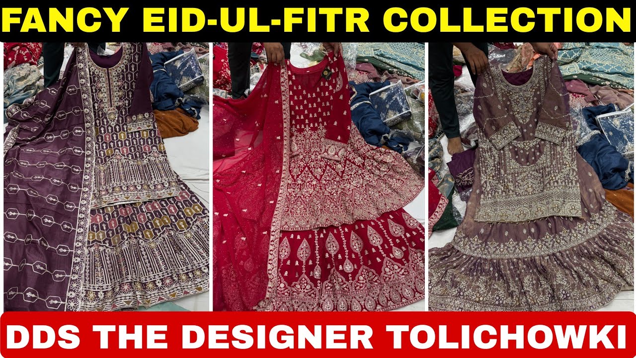 ✨️Tolichowki 40 Years old Shop✨️ Eid Ul Fitr Latest Readymade Gharara Plazo Pakistani suits Cotton 