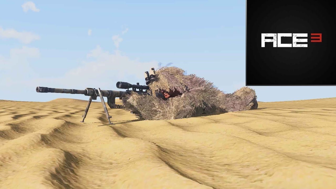 ACE3 Sniping Basics Tutorial - Arma 3