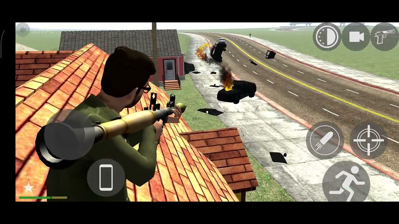 Bike se jakar maine police ko kaise shoot kiya #indian #3dindianbikesdriving3dgameindianbikedriving