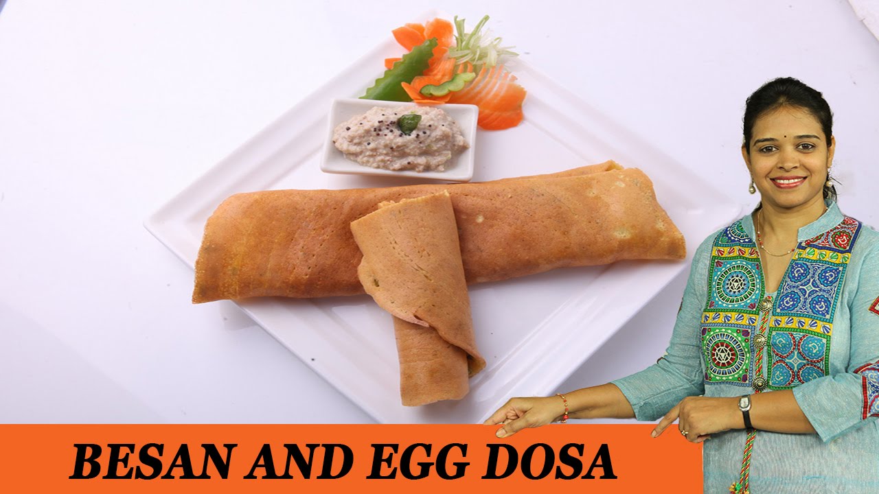 BESAN EGG DOSA - Mrs Vahchef
