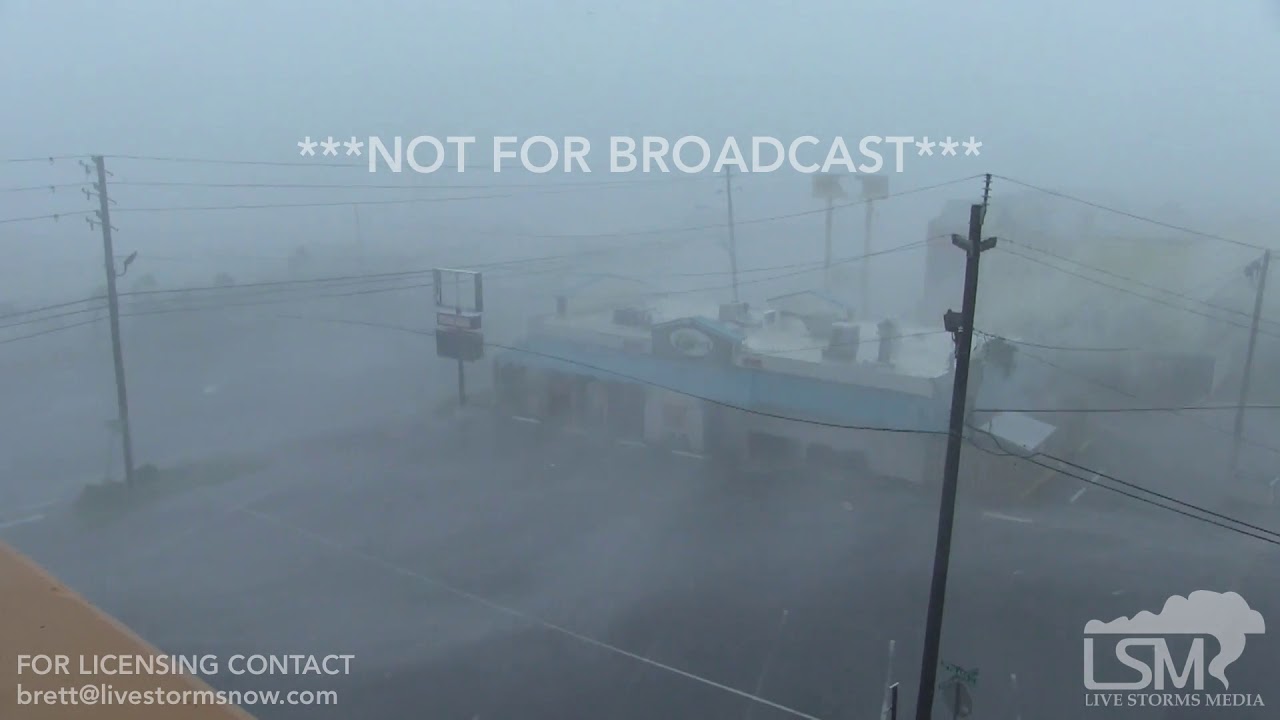10-10-18, Hurricane Michael Full Video, Panama City Beach FL