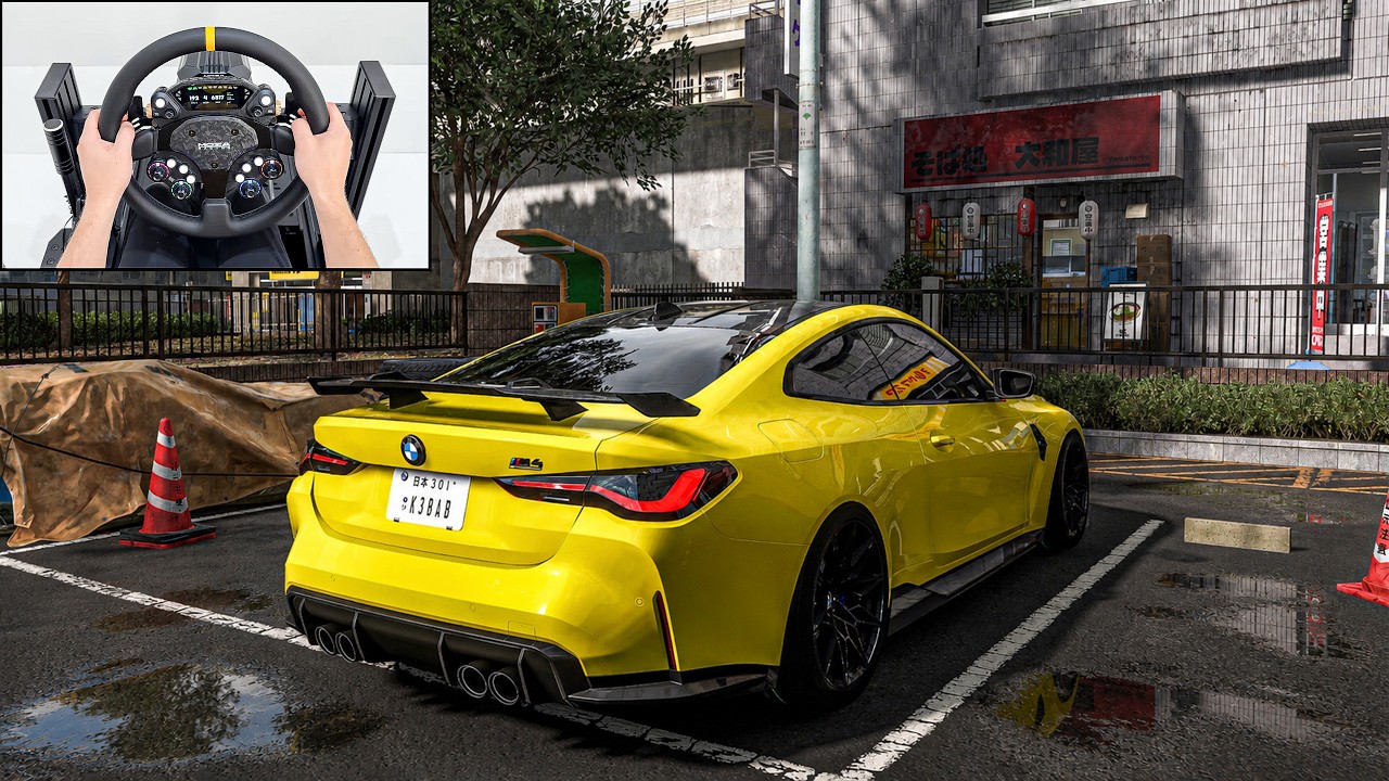 BMW M4 Competition | Forza Horizon 6 | Steering Wheel Gameplay