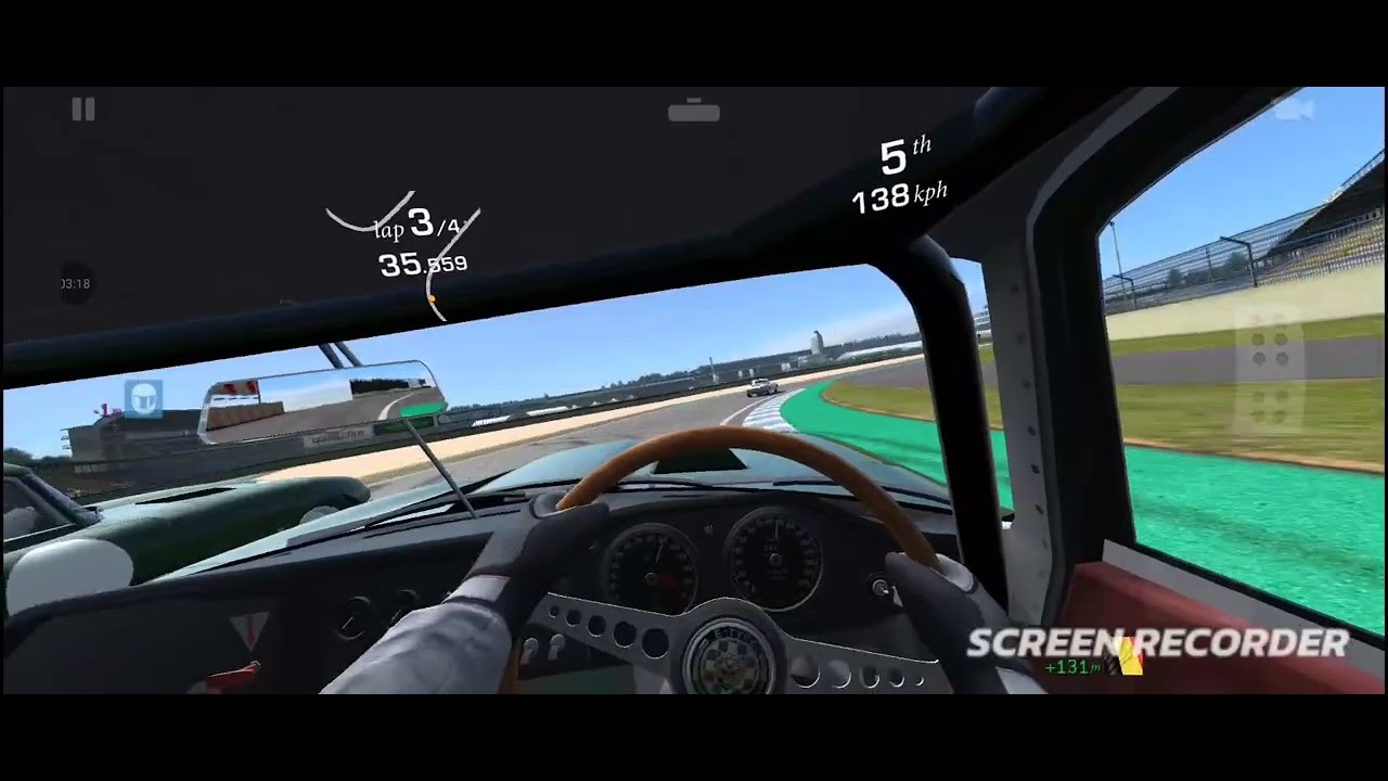 Jaguar Lightweight E-Type - Hockenheimring Short Circuit - Real Racing 3 