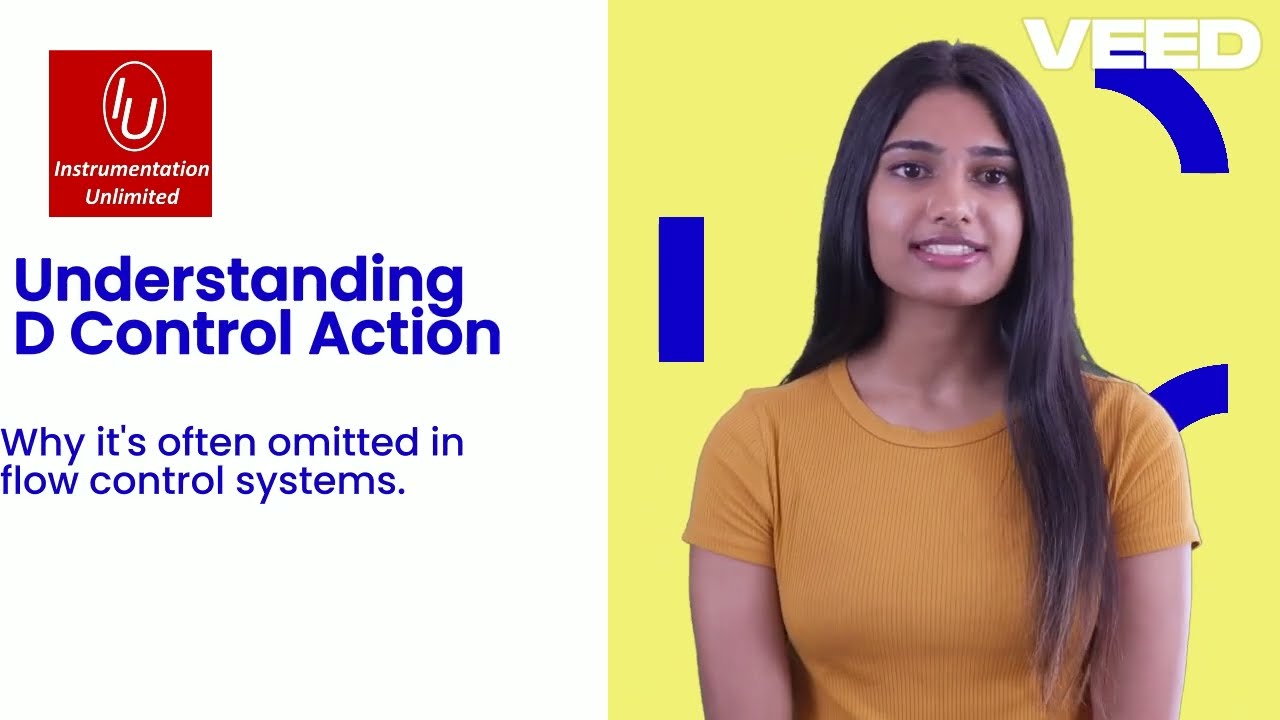 Why Derivative Control Action NOT used in Flow PID Controller Explained ? @dineshdiwani