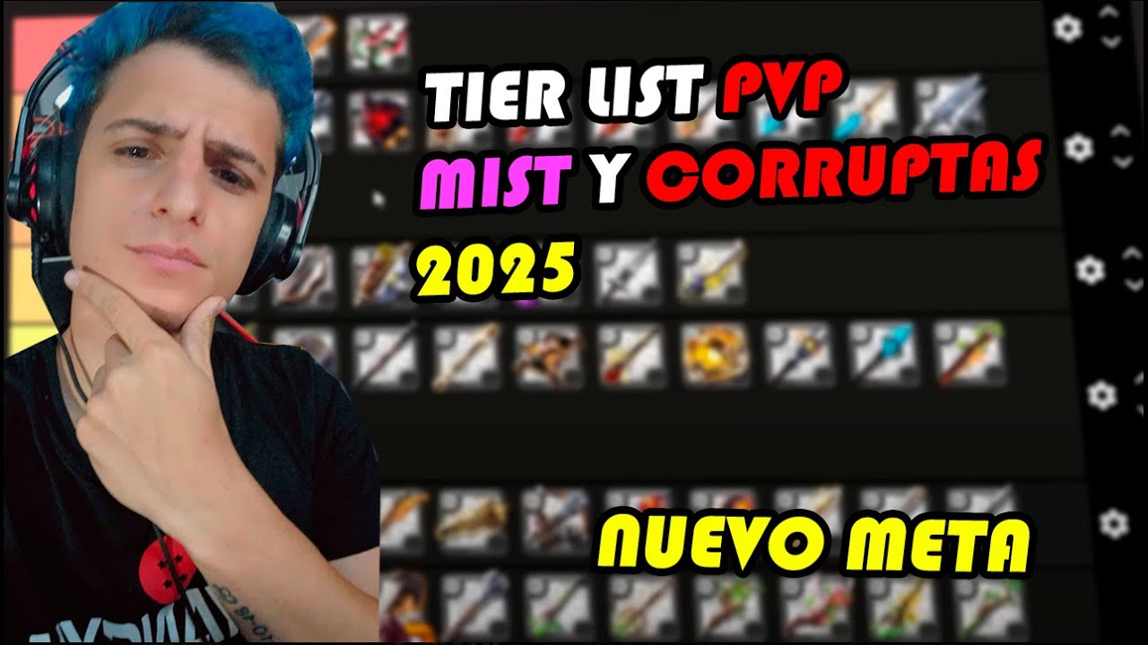 🔥⚔️🗡🤯🤯🤯 EL MEJOR META DE ARMAS PARA CADA NIVEL EN ALBION ONLINE 2025 🤯🤯🤯🗡⚔️🔥 #albiononline