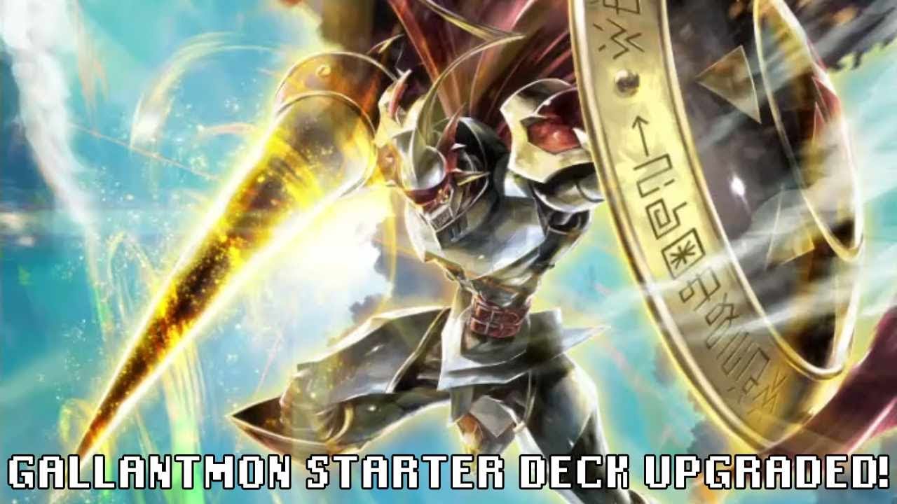 Digimon Deck Profile: Upgrading the Red Gallantmon starter deck V.1 Pure Gallantmon (BT-06, ST07)