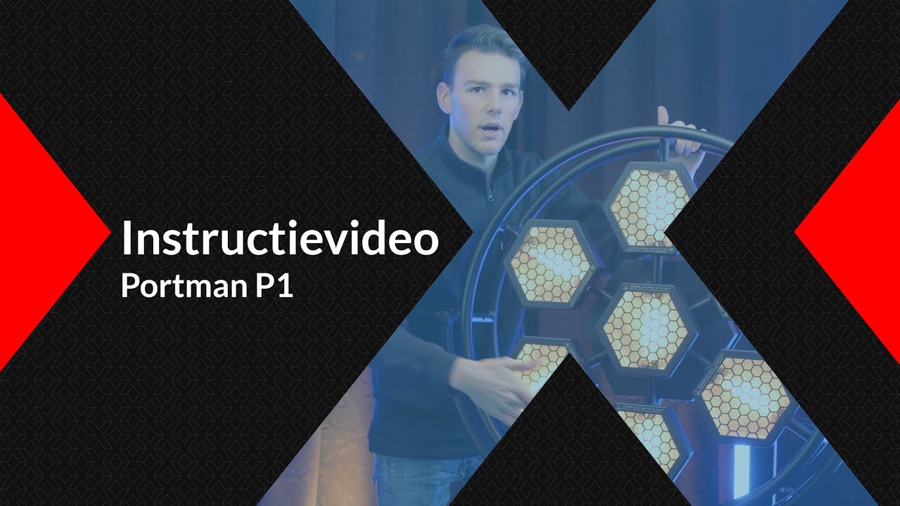 Instructievideo - Portman P1 | Lichtgeluidhuren.nl - Luxonos