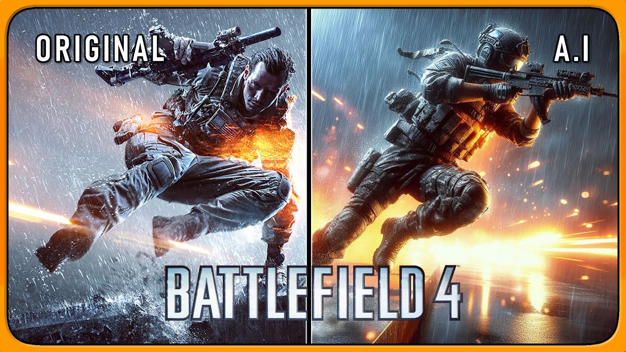 Battlefield 4 - Warsaw Theme But it's continued by AI
