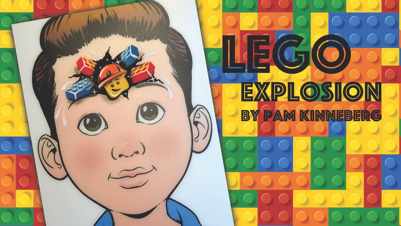 Lego Explosion by Pam Kinneberg