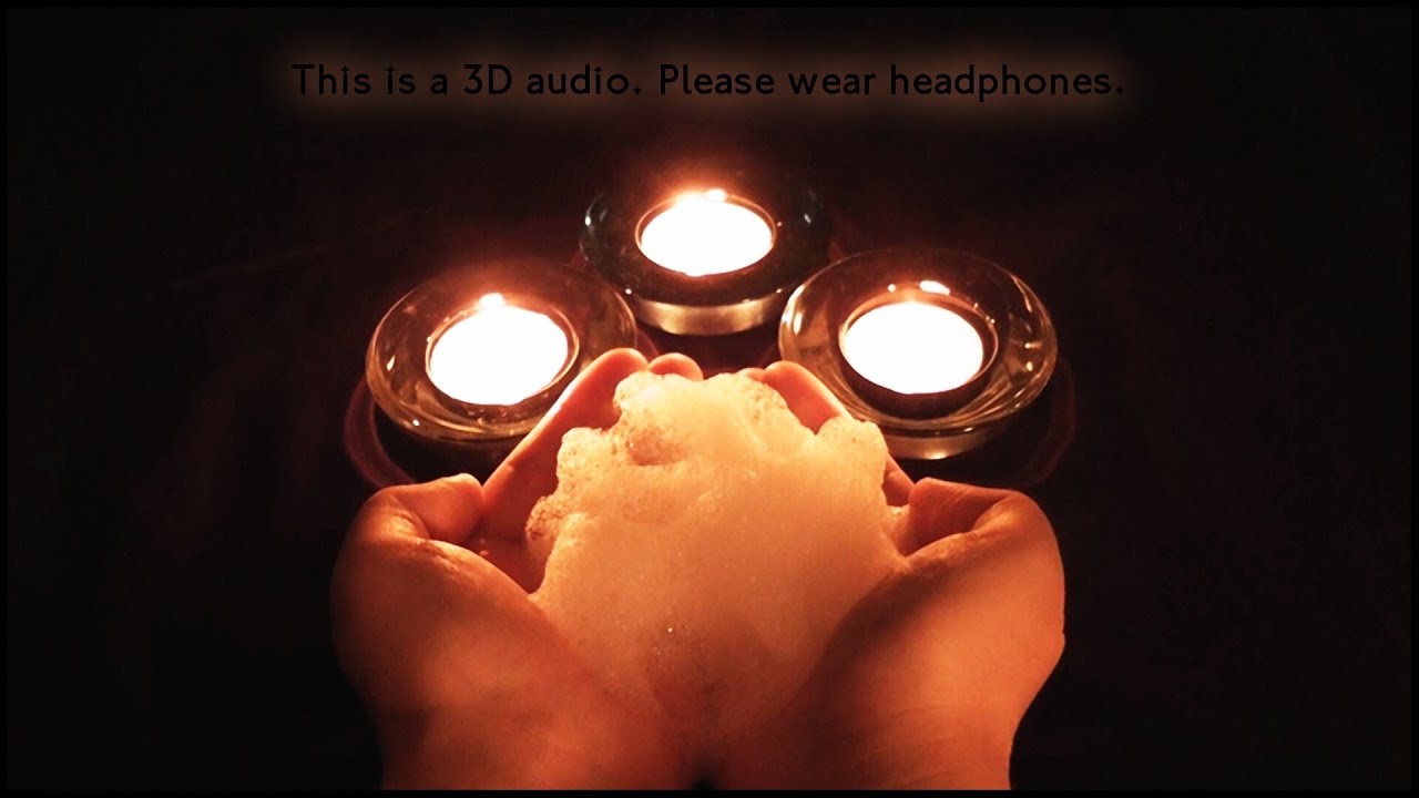 106. 3D Vigorous Head Massage (Binaural - Wear Headphones) - SOUNDsculptures - ASMR