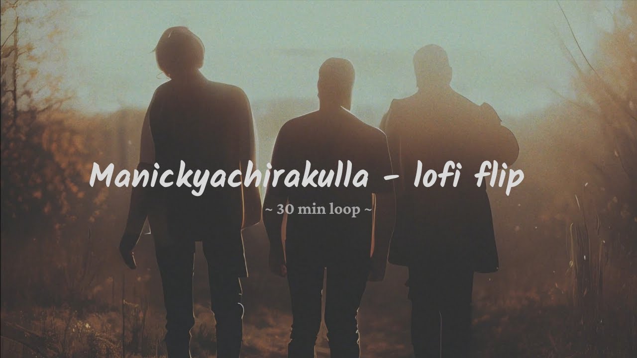 Manickya Chirakulla - Lofi flip ~ 30 mins of malayalam lofi to relax