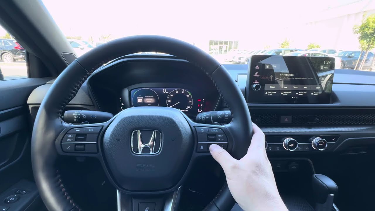 How to change Honda Driver Info Interface - English to Espa&ntilde;ol or Fran&ccedil;ais Honda CR-V Trailsport