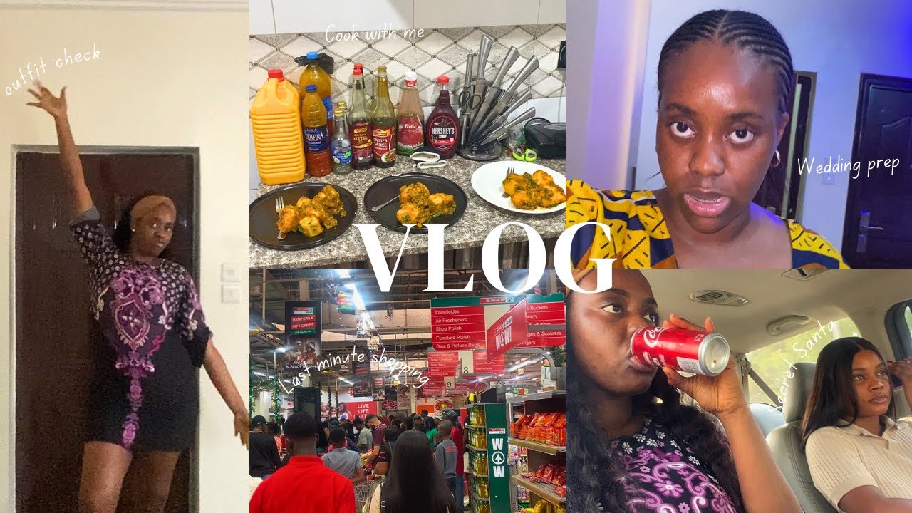 Vlog: We have a wedding + mini maintenance day + cook with me + last minute shopping + Secret Santa