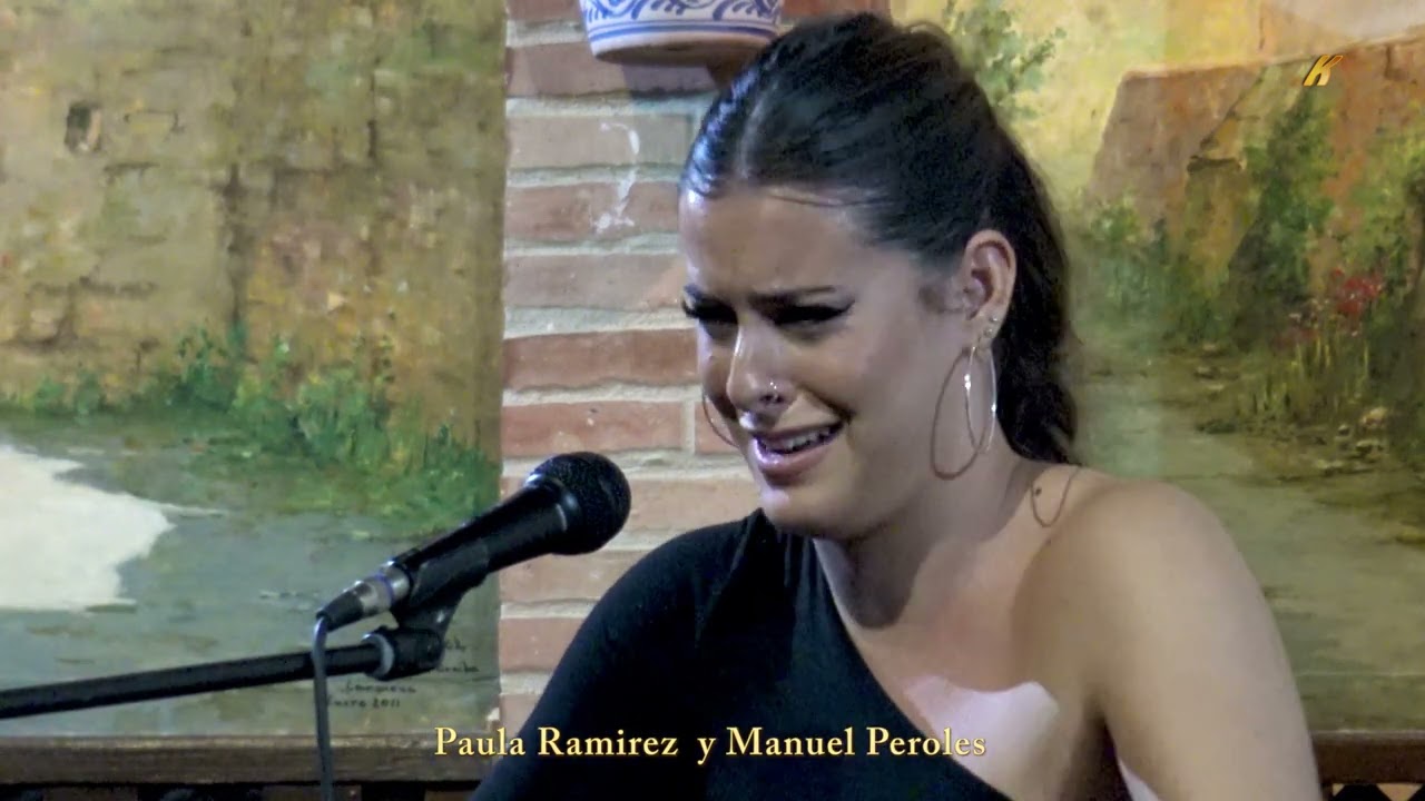 Paula Ramirez y Manuel Peroles Concurso de cante flamenco Carmona 2023