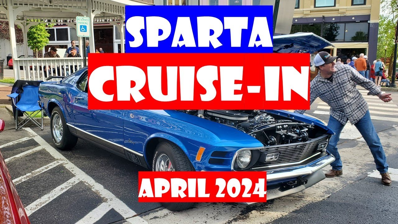 CAR SHOW – Sparta Cruise-In – Sparta, Tennessee – April 2024 – Hot Rods & Classic Cars
