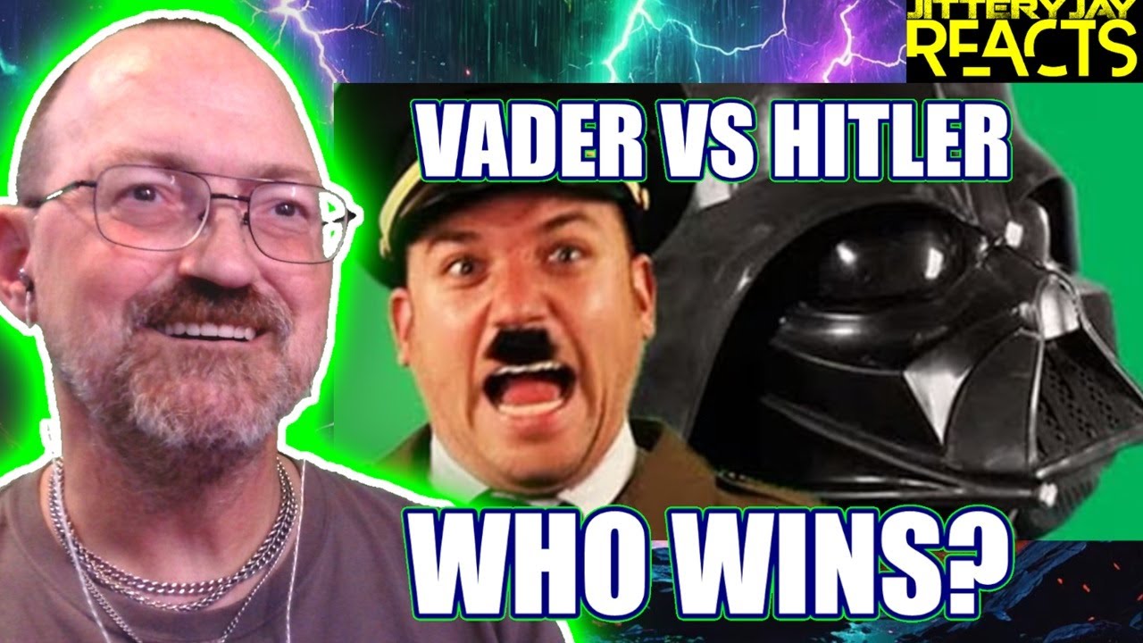 JitteryJay reacts to Darth Vader vs Hitler (All 3) | Epic Rap Battles Of History