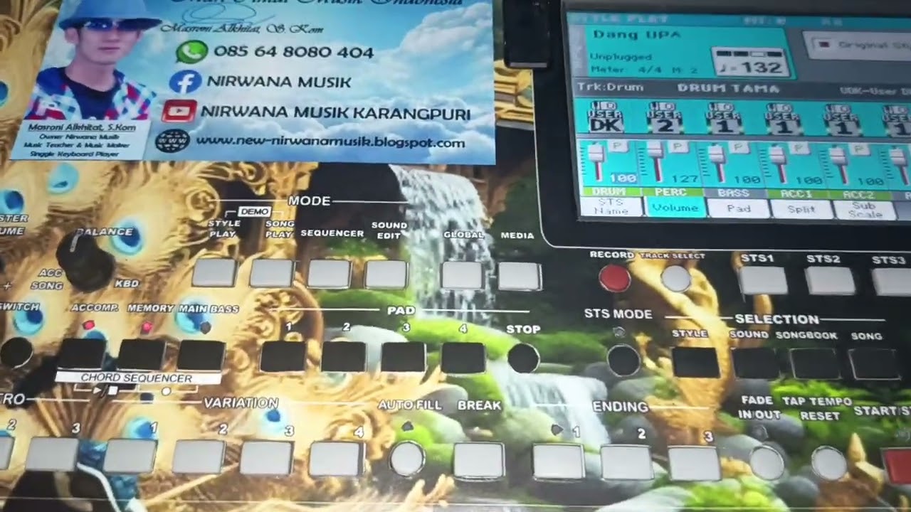 Review style Dangdut dg Auto Fill set samplung korg pa 600 #nirwanamusikkarangpuri #085648080404 