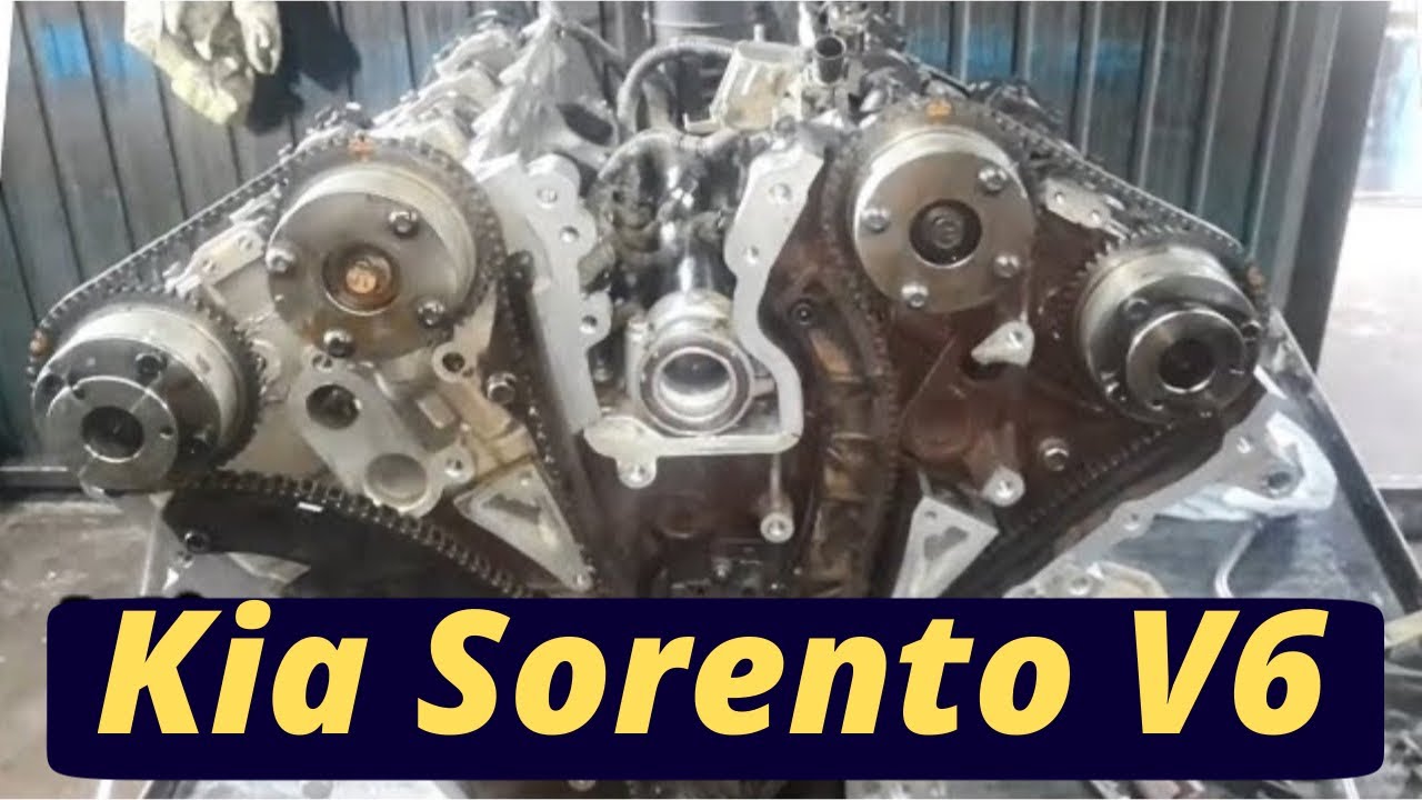 kia sorento v6 engine timing chain kia sorento 2017 3.8l | 2011 KIA SORENTO Timing chain replacement