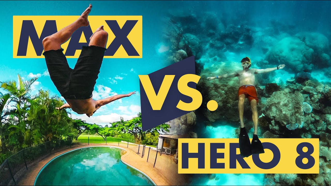 GoPro MAX против HERO 8 | один ПОБЕЖДАЕТ под водой!?