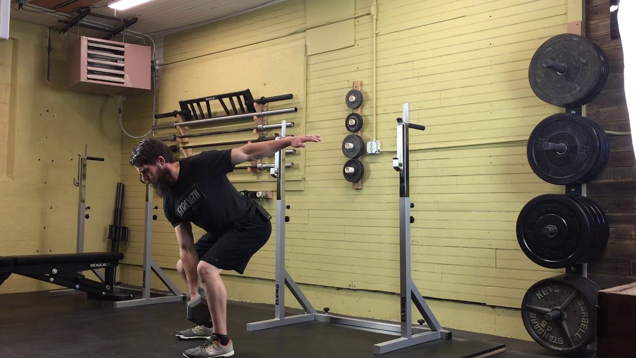 How to do a One Arm Dumbbell Snatch