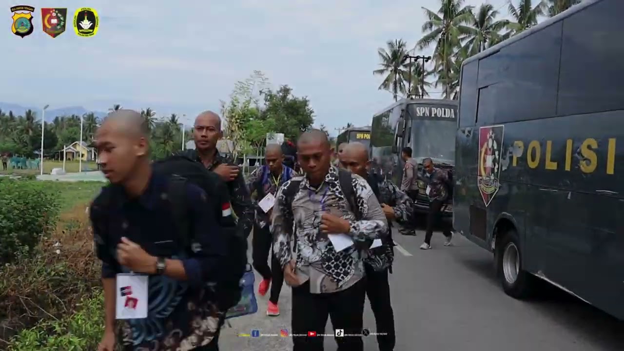SELAMAT DATANG CASIS ANGKATAN 53 DI SPN POLDA SULAWESI TENGAH