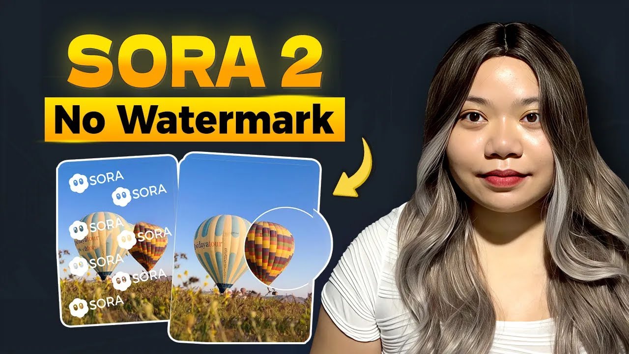 Как мгновенно удалить водяные знаки Sora 2 с помощью ИИ!