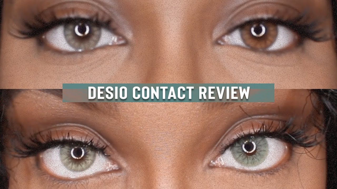 Desio Contact Lenses Review: Espresso & Jungle Fever (Compared to Caramel Brown + Desert Dream)