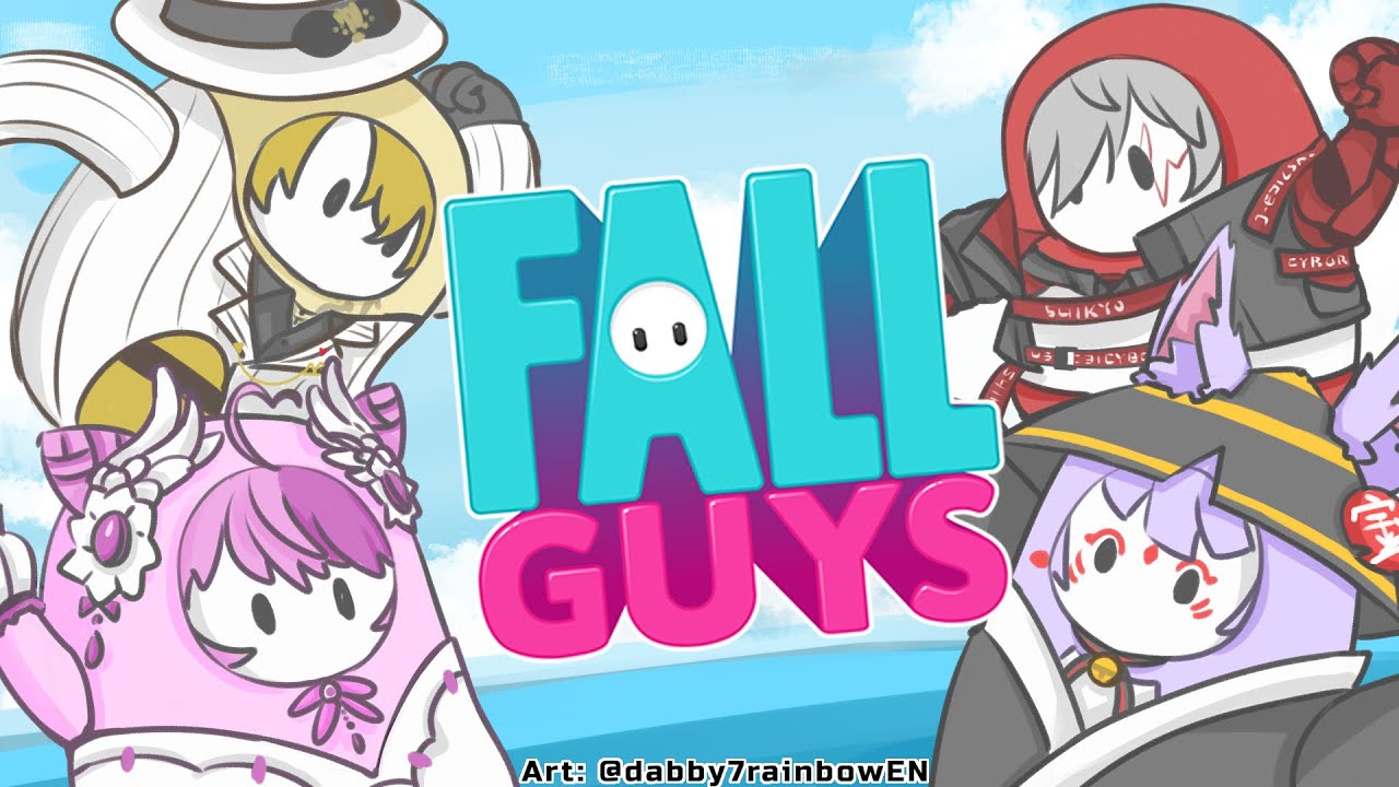 【Fall Guys】 Falling With Style! W/ Nina, Luca and Ironmouse 【NIJISANJI EN | Fulgur Ovid】