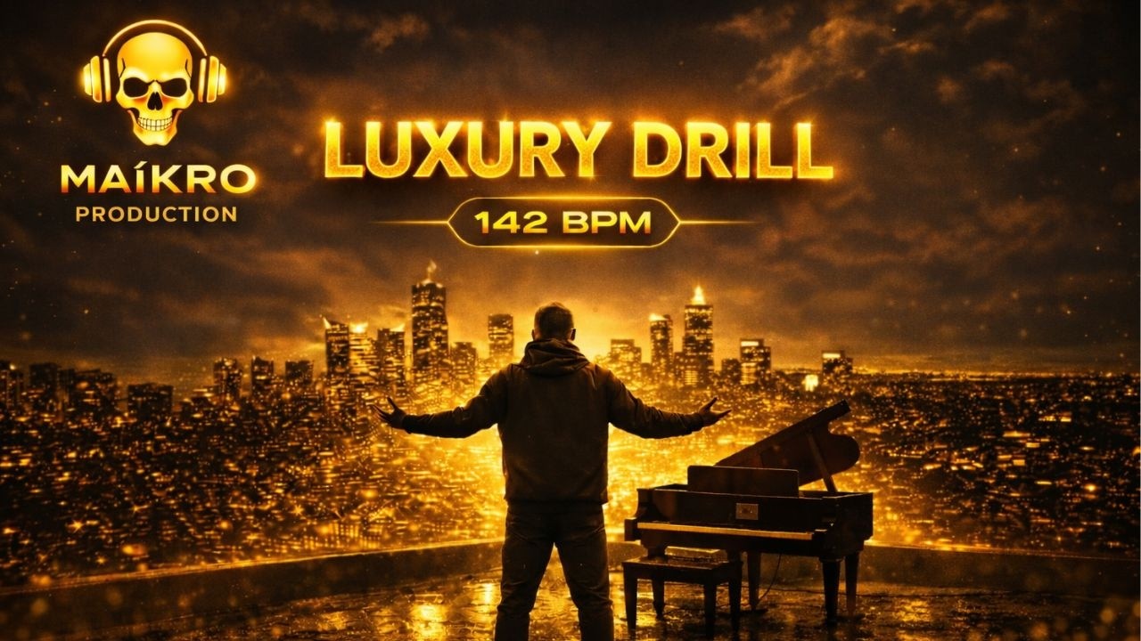 Luxury Drill Type Beat 2026 – Dark Piano 142 BPM | Cinematic Drill Instrumental (Boss Energie)