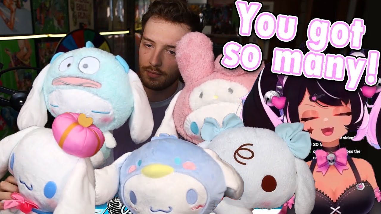 Connor Gets Ironmouse Even More Cinnamorolls